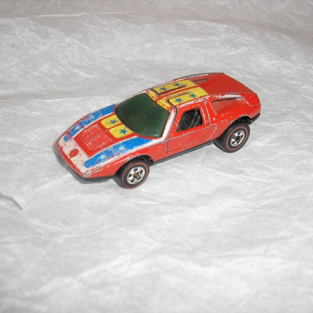 Hot Wheels Redline Mercedes Benz C-111 Red HK (1974)